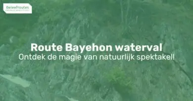 route naar de waterval van bayehon thumb