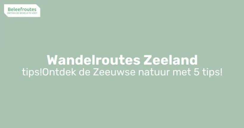 wandelroutes zeeland thumb